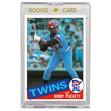 Kirby Puckett Minnesota Twins 1985 Topps # 536 Rookie Card