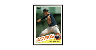 Amazon.com: 1985 Topps #760 Nolan Ryan NM-MT Houston Astros ...