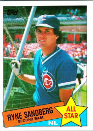 Amazon.com: 1985 Topps Baseball #713 Ryne Sandberg Chicago ...
