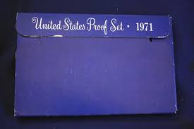 1971 Proof set. Genuine. complete and original as issued by ...