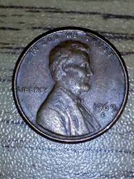 BEAUTIFUL 1969 S Double Die Lincoln Penny With Floating Roof/Filled Mint Mark | eBay