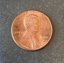 1986 D Lincoln Memorial Penny Cent - Fantastic Condition ...
