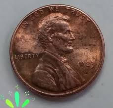 1983 D LINCOLN CENT WITH A DOUBLED DIE REVERSE ...
