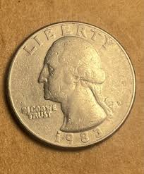 1983-D Washington quarter | Double Mint Error DDO/DDR ...