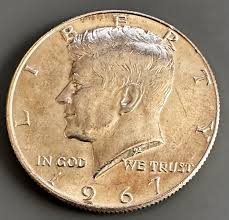 1967 P (No Mart Mark) KENNEDY HALF DOLLAR 40% SILVER | eBay