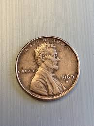 1969 D Lincoln Cent Penny Manufacturing Error | eBay