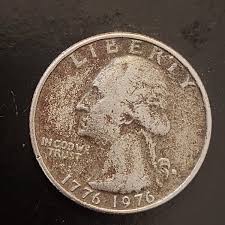 1776-1976 D Bicentennial Quarter Filled Mint Mark | eBay