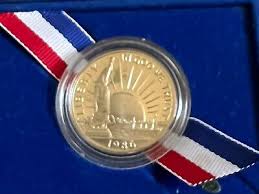 1986 US Statue of Liberty Proof Half Dollar Commemorative ...