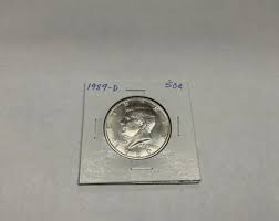 1989-D Kennedy Half Dollar Coin # 13997 - Etsy