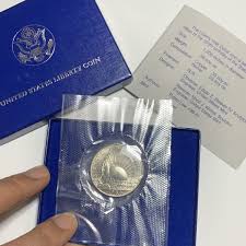 1986-D Liberty Half Dollar BU Statue of Liberty COIN ...