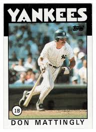 Don Mattingly - New York Yankees (MLB Baseball Card) 1986 ...