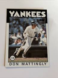1986 Topps Don Mattingly | eBay
