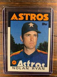 Nolan Ryan Baseball Card #100 Topps Houston Astros MLB HOF ...
