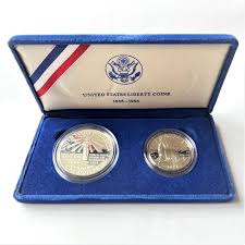 United States Liberty Coins 1886-1986, Silver Dollar & Half ...