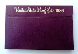 1986 United States Proof Set 5 coins Original Government Packaging | eBay Australia
