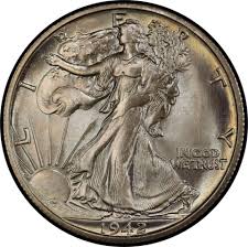 1942-S WALKING LIBERTY 50C | Rare Coin Wholesalers, a S.L. ...
