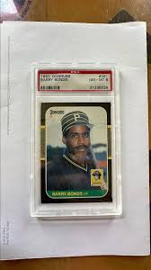 1987 Donruss Barry Bonds 361 PSA NM-MT 8 · Whatnot: Shop ...