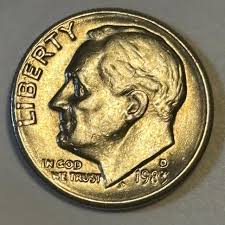 1983-D Reverse Die Clash Error U.S. Roosevelt | Mercari