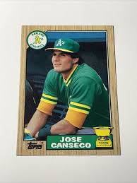 1987 Topps Jose Canseco | eBay