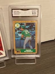 1985 MARK MCGWIRE Rookie Card Olympic RC PSA 10 Gem plus More GRADED BIG MAC LOT | eBay