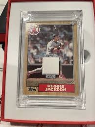 Reggie Jackson Jersey Fusion Card 2022 | eBay