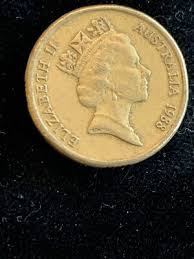 1988 Elizabeth II Australia Crown 2 Dollar Aborigine elder ...