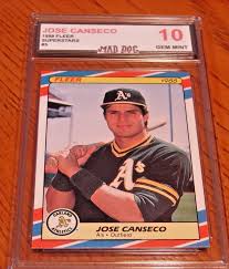 JOSE CANSECO****1988 FLEER--Super STAR***Set BREAK**GEM Mint ...