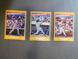 1988 Score 1987 Highlights (2) | eBay