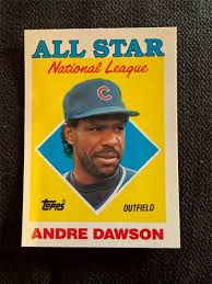 AY02) 1988 Topps Tiffany ANDRE DAWSON #401 All Star National ...