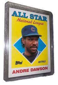 Andre Dawson All Star National League 1988 Topps Baseball ...