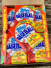Vintage Baseball Cards Unopened Topps 1988 MLB Pack of Cards ...