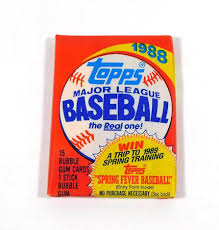 Amazon.com: 1988 Topps Baseball 15 Card Pack : Sports & Outdoors
