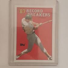 Toys | 1988 Topps Mark Mcgwire 87 Record Breakers 3 Error Card Free Shipping | Poshmark