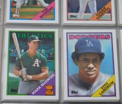 Sold at Auction: 1988 Topps Baseball Card Complete Set w/ Binder (Tom Glavine, Matt Williams, Etc. Rookies)