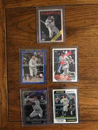 Anthony Volpe 5 Different Cards (original Issue) (as ...