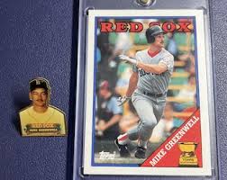 Mike Greenwell 1988 Topps Gold Cup Rookie PSA 10 Gem Mint ...