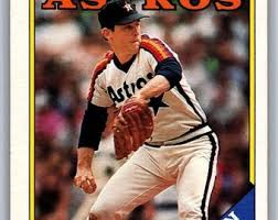 Vintage Baseball Card ~ Nolan Ryan ~ Houston Astros ~ 1988 ...