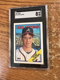 Tom Glavine Baseball Grade 8 Sports Trading Cards & Accessories for sale | eBay