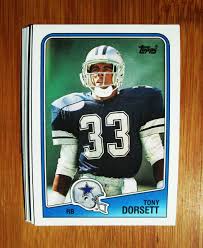 1988 Topps DALLAS COWBOYS Team Set - Tony Dorsett | eBay