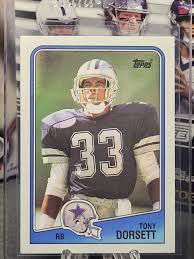 1988 Topps 262 Tony Dorsett – Mike n' Mandy's Corner