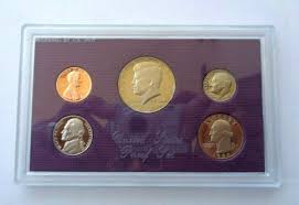 1986 United States Proof Set 5 coins Original Government ...