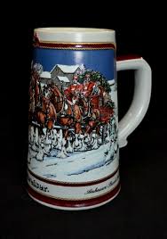 Budweiser 1989 Stein / Mug Collector's Series Clydesdales ...