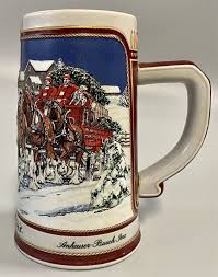 VINTAGE Budweiser 1989 Collector's Series Clydesdale Horse ...