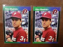 1989 Donruss Alex Madrid #604 2 versions. *Denotes and *Denotes* | eBay