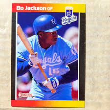 Donruss | Other | Bo Jackson Error Baseball Card | Poshmark