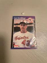 Sold at Auction: 1989 Donruss Baseball Curt Schilling ROOKIE ...
