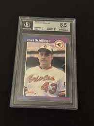 1989 Donruss #635 CURT SCHILLING Baseball Card ROOKIE RC ...