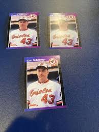 1989 Donruss Baseball Card #635 Curt Shilling Orioles ROOKIE ...