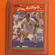 Donruss | Toys | Don Mattingly 9 1990 Donruss Baseball ...