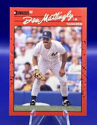 1990 Donruss DON MATTINGLY #190 New York Yankees | eBay